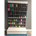 Freestanding Detachable Hooks Wood Slatwall Smart Phone Accessories Retail Store Display Design